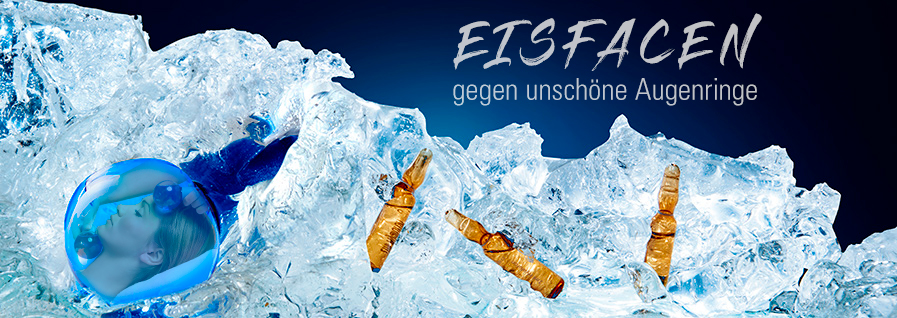 EISFACEN gegen unschöne Augenringe